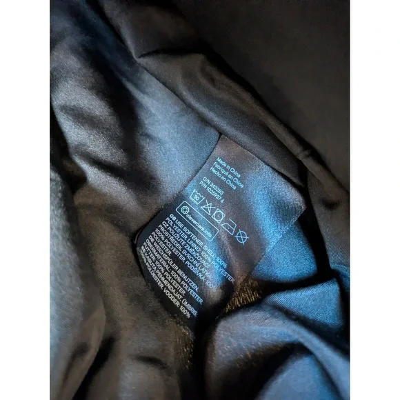 H&M Divided Women's Size S Black and White Checkerboard Faux Fur Zip Up Hoodie - Picture 7 of 9